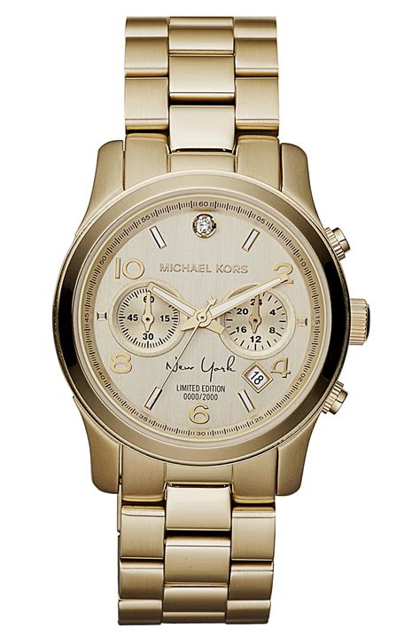 michael kors gold watch bracelet